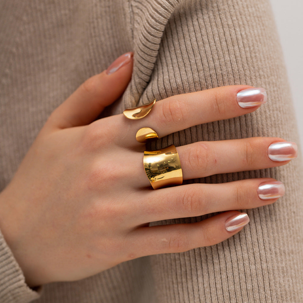 All-Matching Ringe in Gold