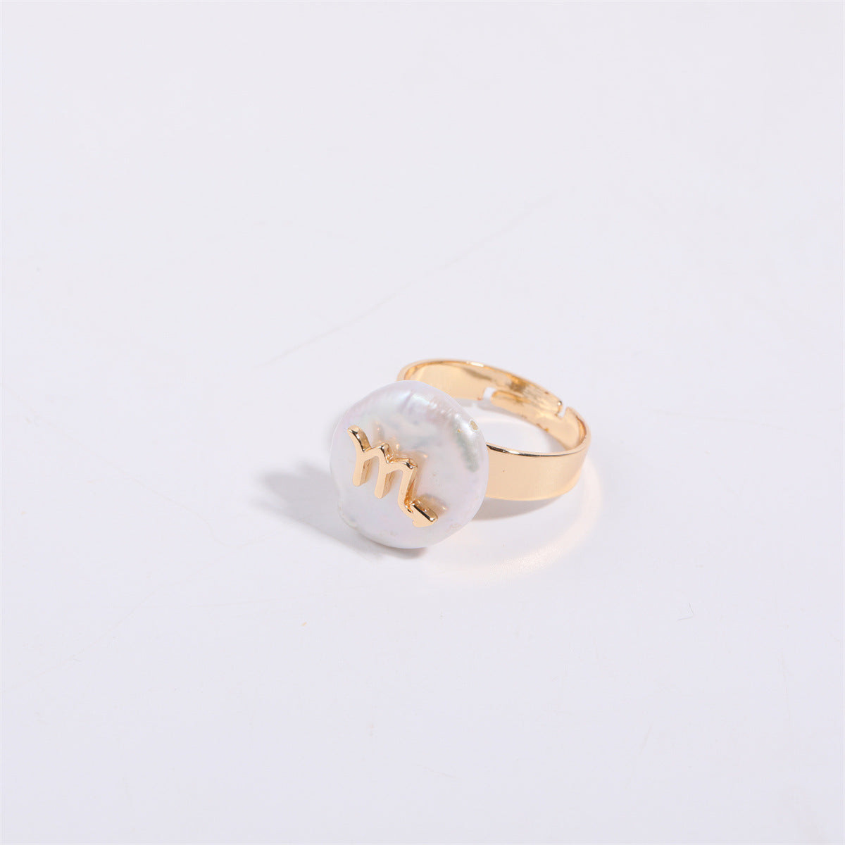 Pearl Zodiac Ring