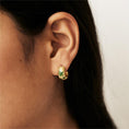 Load image into Gallery viewer, Hand-painted earrings Flora
