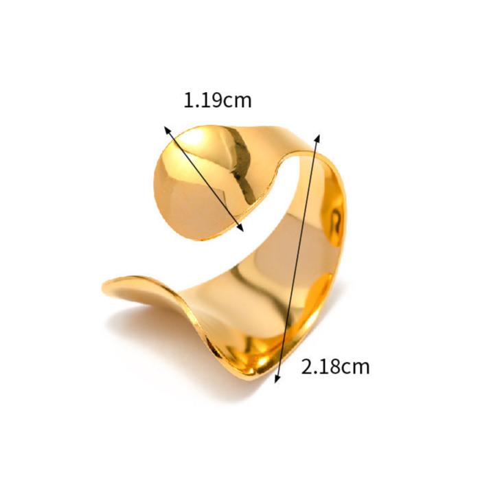 All-Matching Ringe in Gold