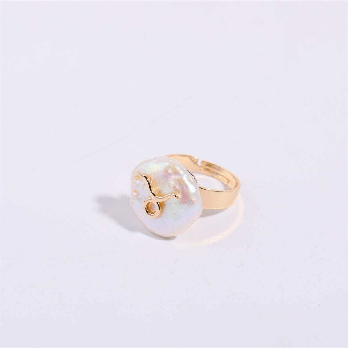 Pearl Zodiac Ring