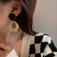 Load image into Gallery viewer, Circle Fold Earrings Dolce Vita
